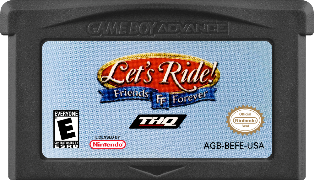 Let's Ride Friends Forever media 5 for GameBoy Advance